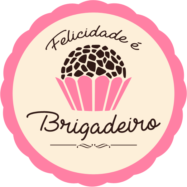 Selo Felicidade é Brigadeiro